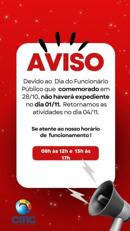 AVISO IMPORTANTE